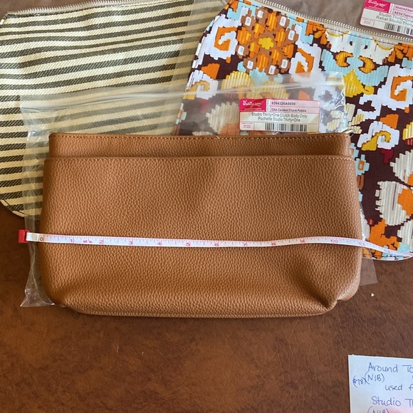 Studio Thirty-one Clutch Body in caramel pebble charm w/2 flaps - Picture 6 of 10